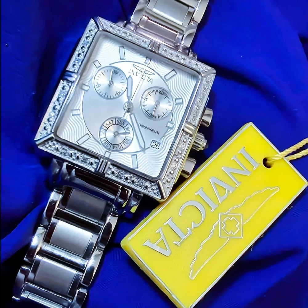 Invicta Wildflower Swiss Movement Womens Chrono Classic Watch NWOT